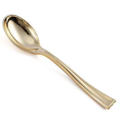 Elevate Your Event with Gold Mini Dessert Spoons