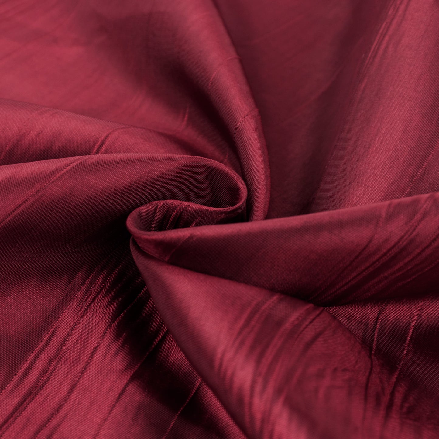 54"x10 Yards Burgundy Accordion Crinkle Taffeta Fabric Bolt