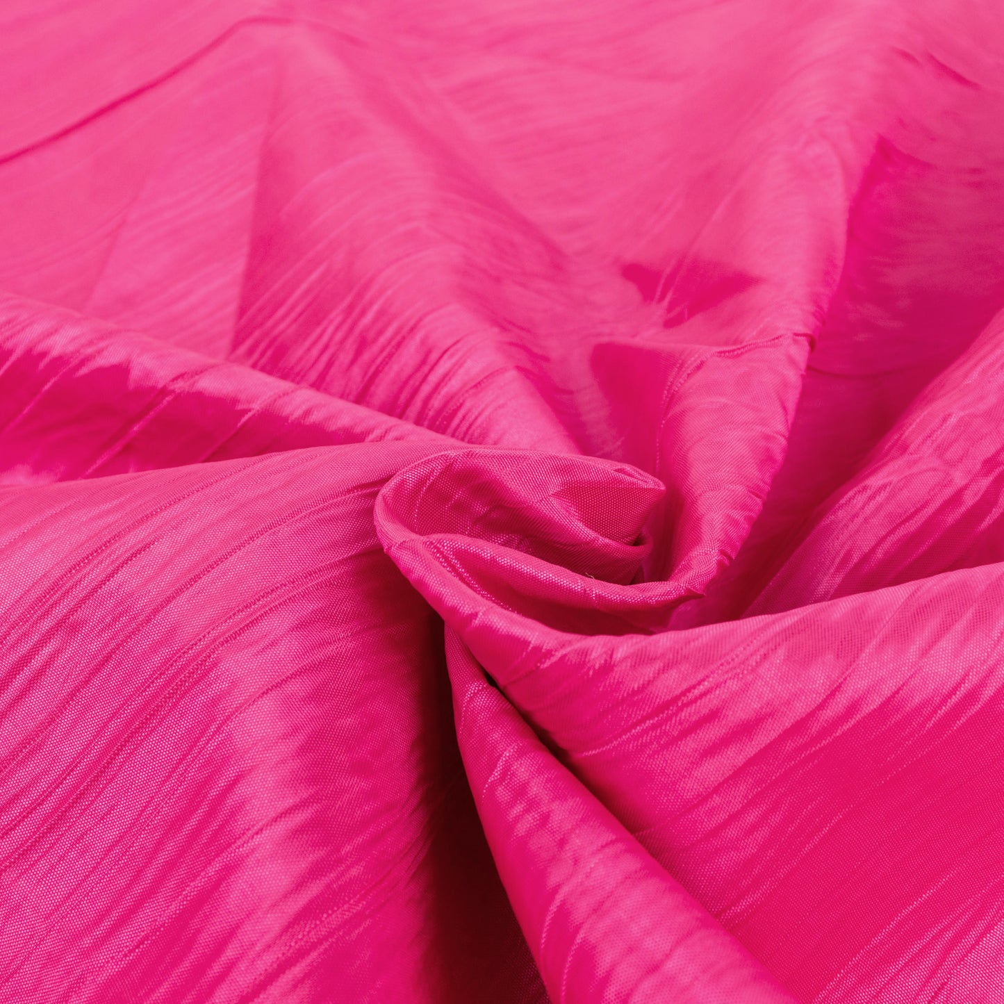 54"x10 Yards Fuchsia Accordion Crinkle Taffeta Fabric Bolt