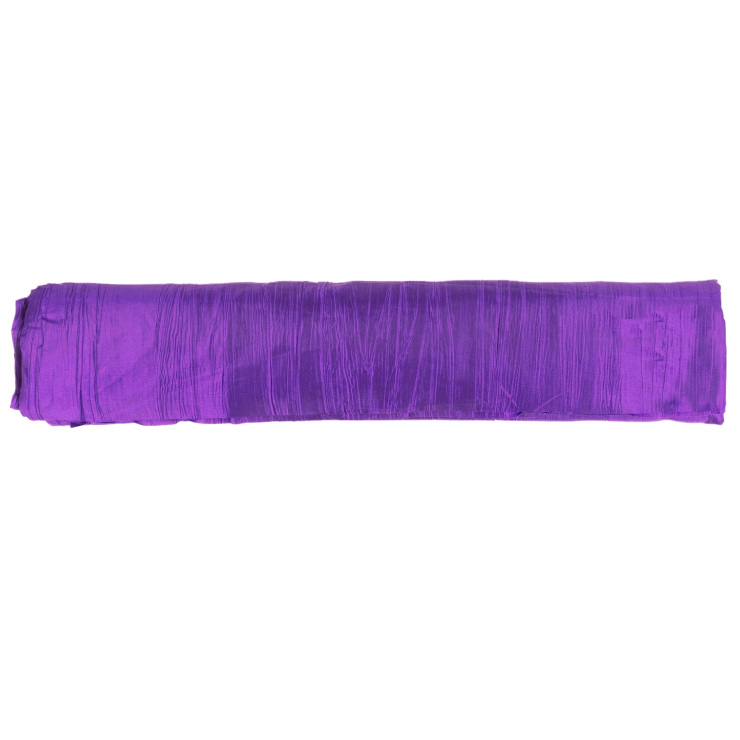 54"x10 Yards Purple Accordion Crinkle Taffeta Fabric Bolt