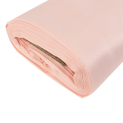 Exquisite Blush Lamour Satin Fabric Bolt