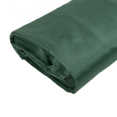 Exquisite Hunter Emerald Green Lamour Satin Fabric Bolt