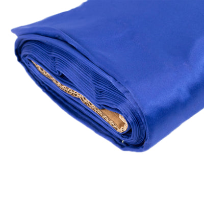 Exquisite Royal Blue Lamour Satin Fabric Bolt