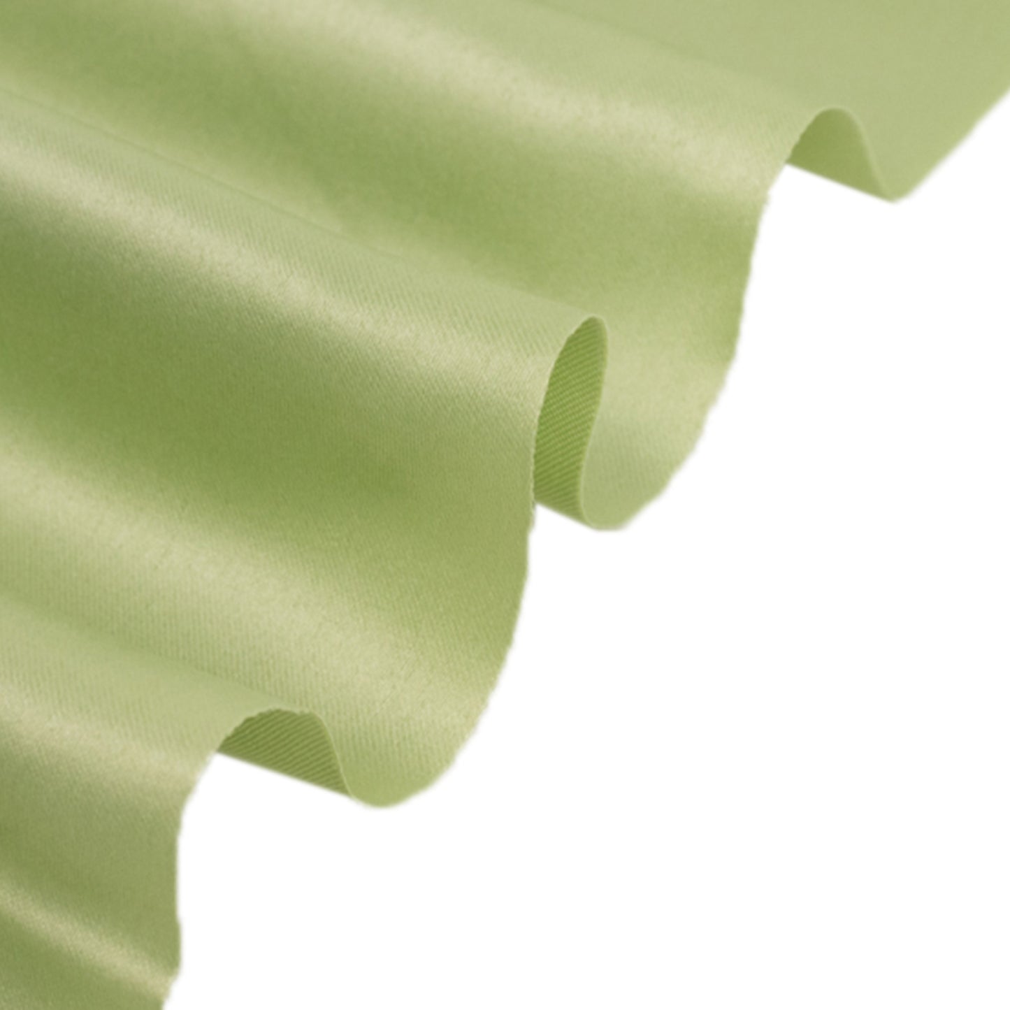 54"x10 Yards Sage Green Lamour Satin Fabric Bolt, Heavy Matte Satin Fabric By The Yard