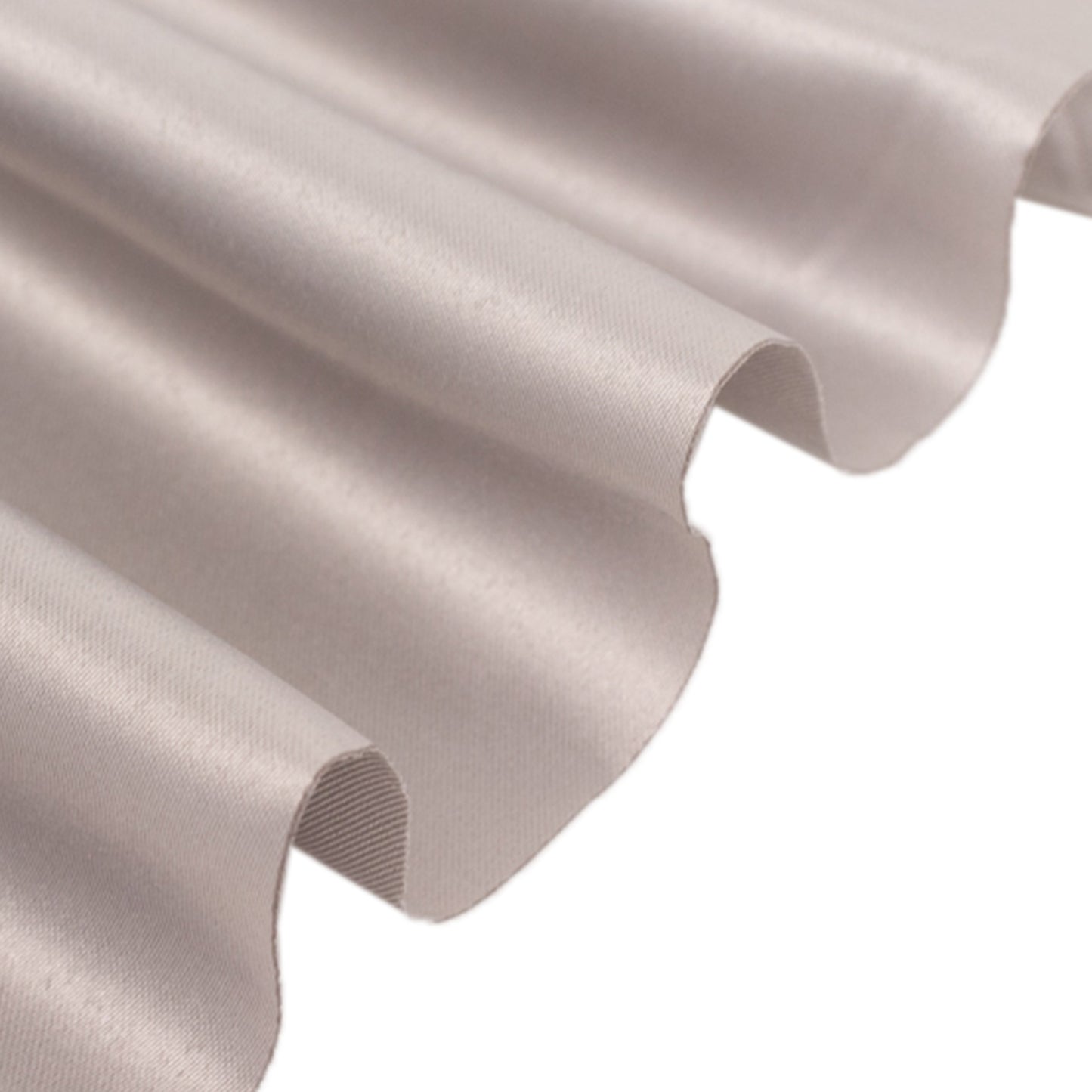 54"x10 Yards Silver Lamour Satin Fabric Bolt, Heavy Matte Satin Fabric By The Yard