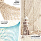 Natural cotton decorative fish net with ties, rustic beach decor.