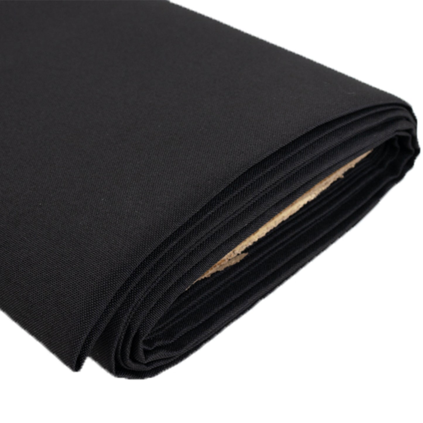 54"x10 Yards Premium Polyester Black Fabric Bolt, DIY Craft Fabric Roll for Upholstery, Curtains, and Event Decor