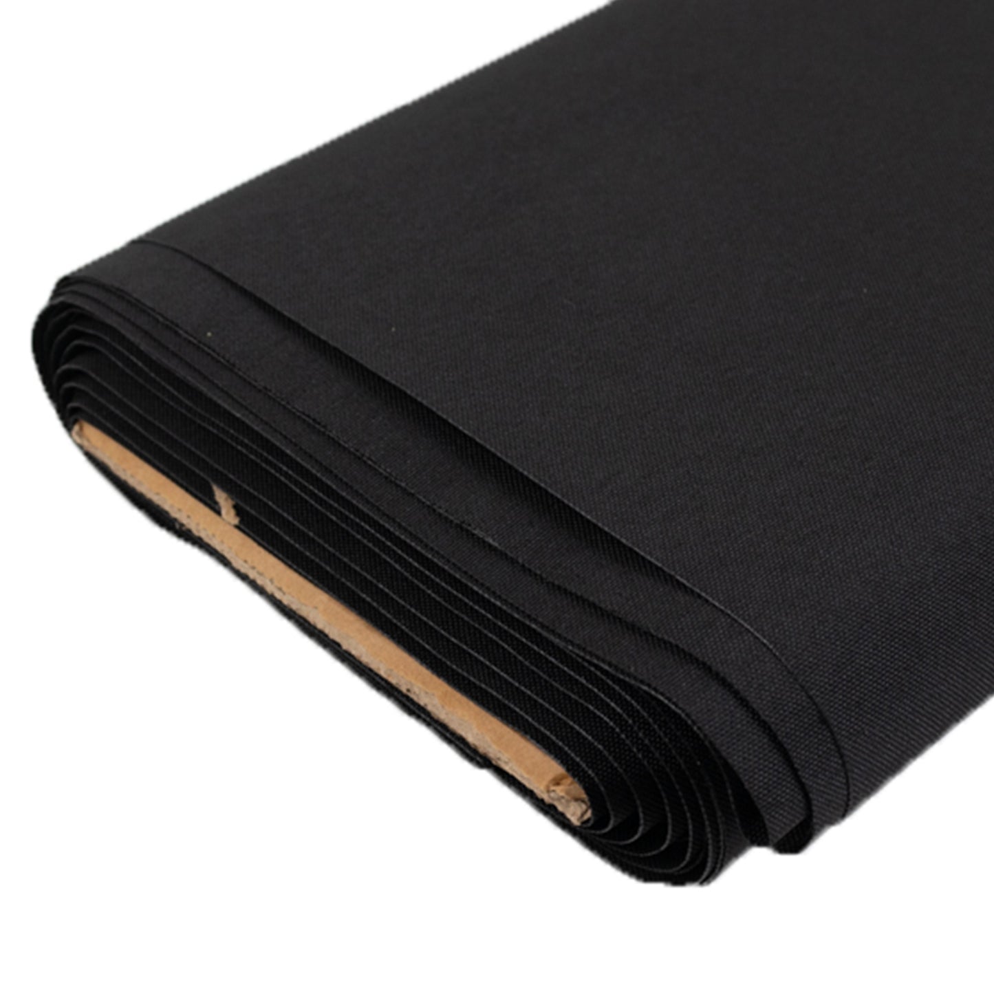 54"x10 Yards Premium Polyester Black Fabric Bolt, DIY Craft Fabric Roll for Upholstery, Curtains, and Event Decor