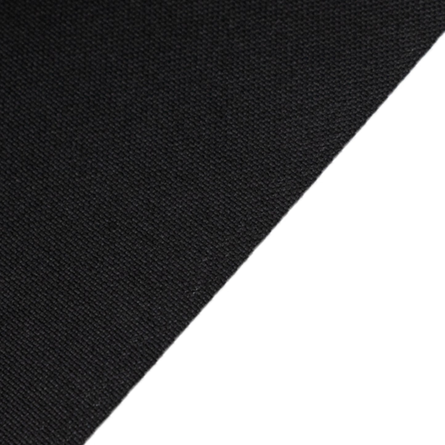 54"x10 Yards Premium Polyester Black Fabric Bolt, DIY Craft Fabric Roll for Upholstery, Curtains, and Event Decor