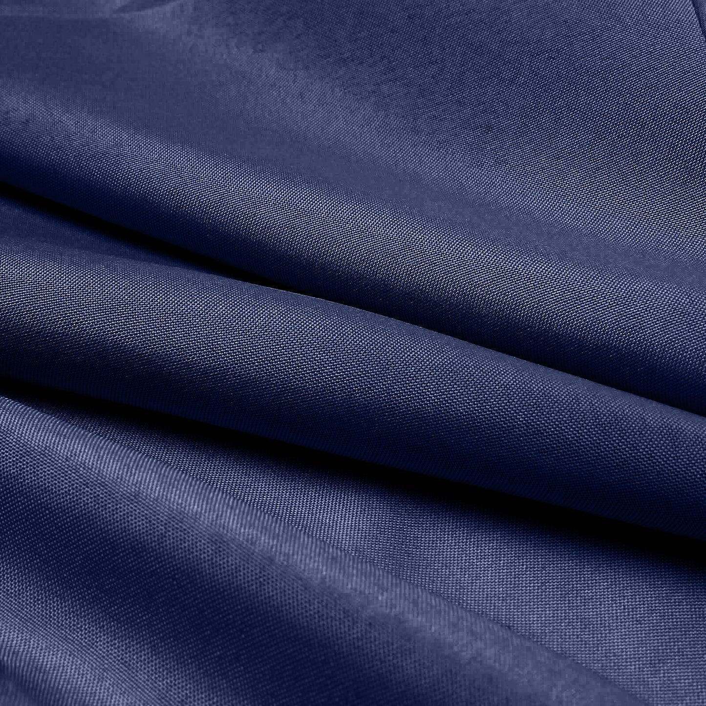 54"x10 Yards Premium Polyester Navy Blue Fabric Bolt, DIY Craft Fabric Roll for Upholstery, Curtains, and Event Decor