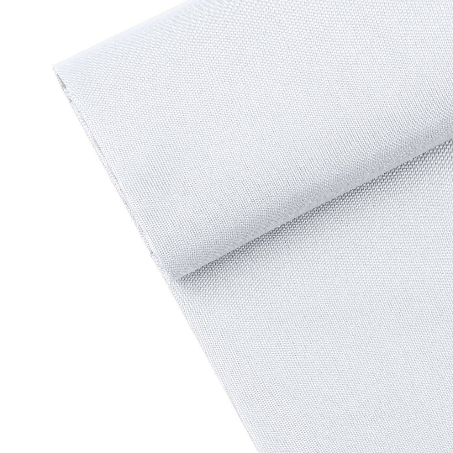 54"x10 Yards Premium Polyester White Fabric Bolt, DIY Craft Fabric Roll for Upholstery, Curtains, and Event Decor