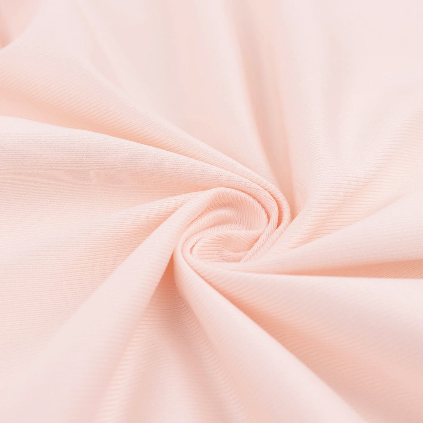 Premium Blush Scuba Polyester Fabric Roll, Wrinkle Free DIY Craft Fabric Bolt- 60"x10 Yards