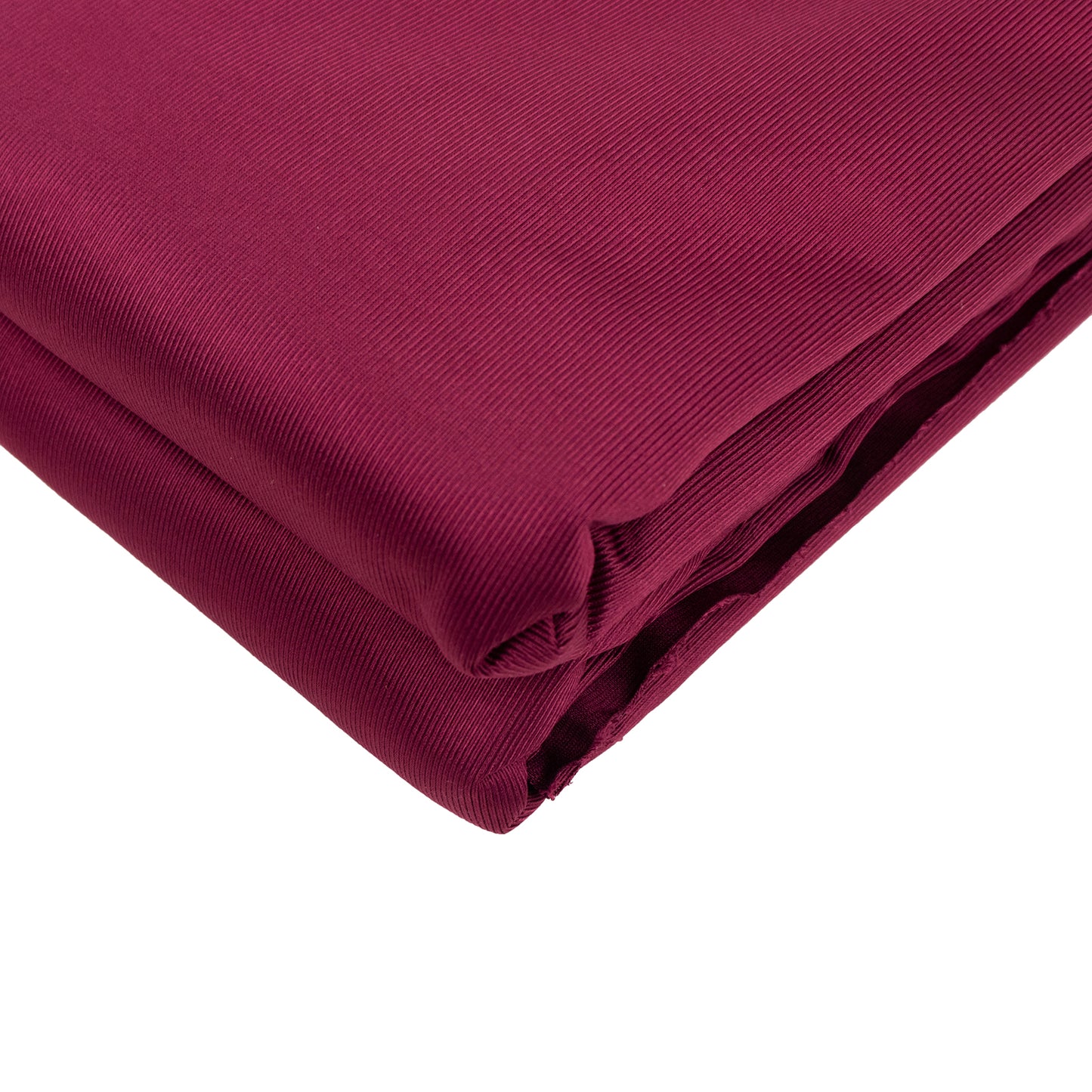 Premium Burgundy Scuba Polyester Fabric Roll, Wrinkle Free DIY Craft Fabric Bolt- 60"x10 Yards