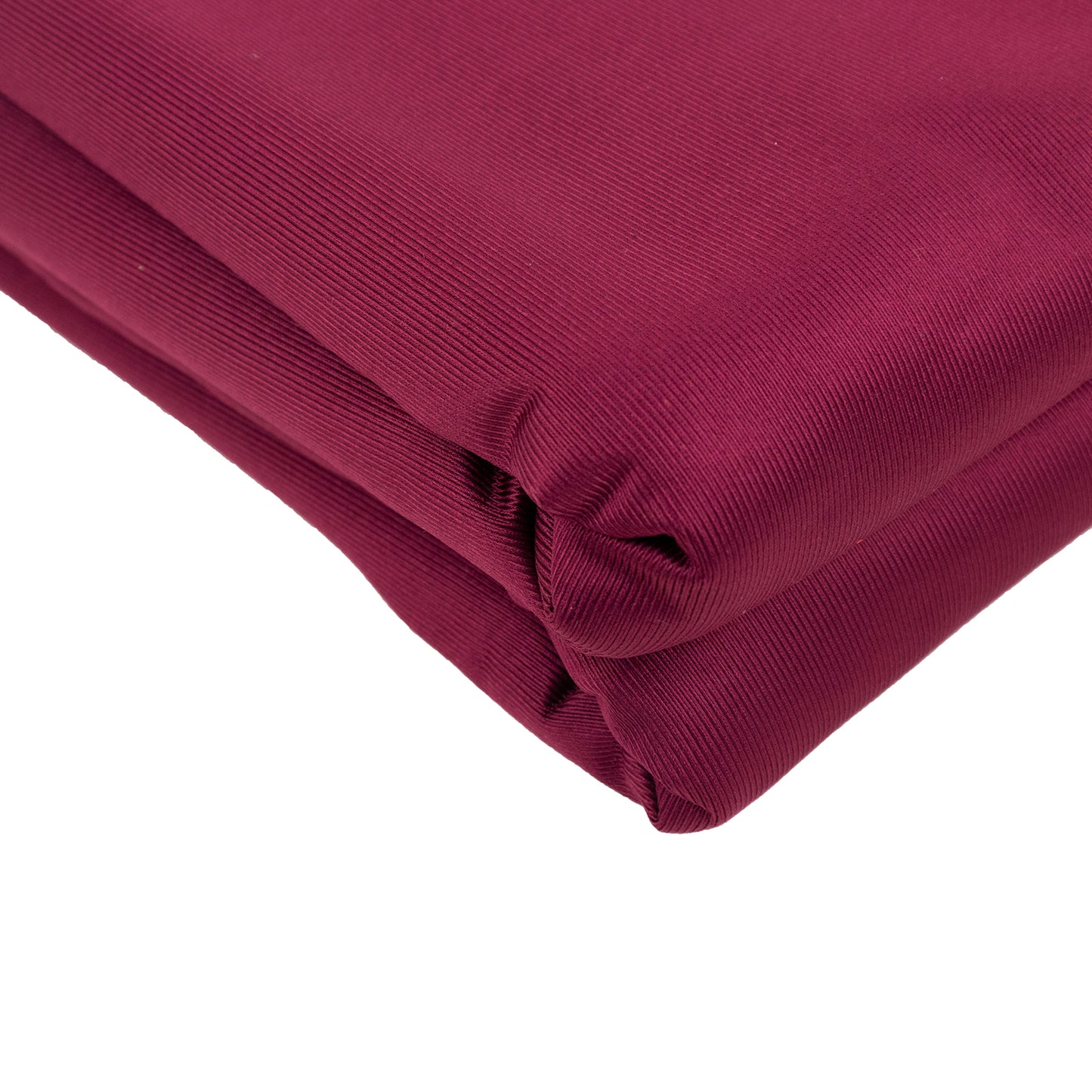 Premium Burgundy Scuba Polyester Fabric Roll, Wrinkle Free DIY Craft Fabric Bolt- 60"x10 Yards