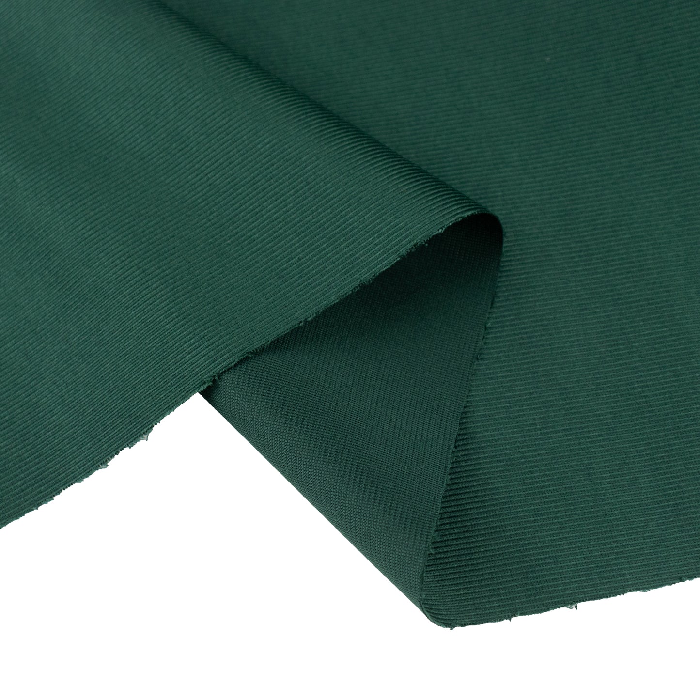 Premium Hunter Emerald Green Scuba Polyester Fabric Roll, Wrinkle Free DIY Craft Fabric Bolt- 60"x10 Yards