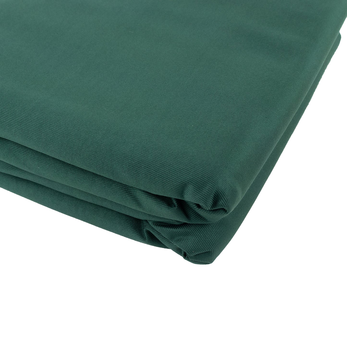 Premium Hunter Emerald Green Scuba Polyester Fabric Roll, Wrinkle Free DIY Craft Fabric Bolt- 60"x10 Yards