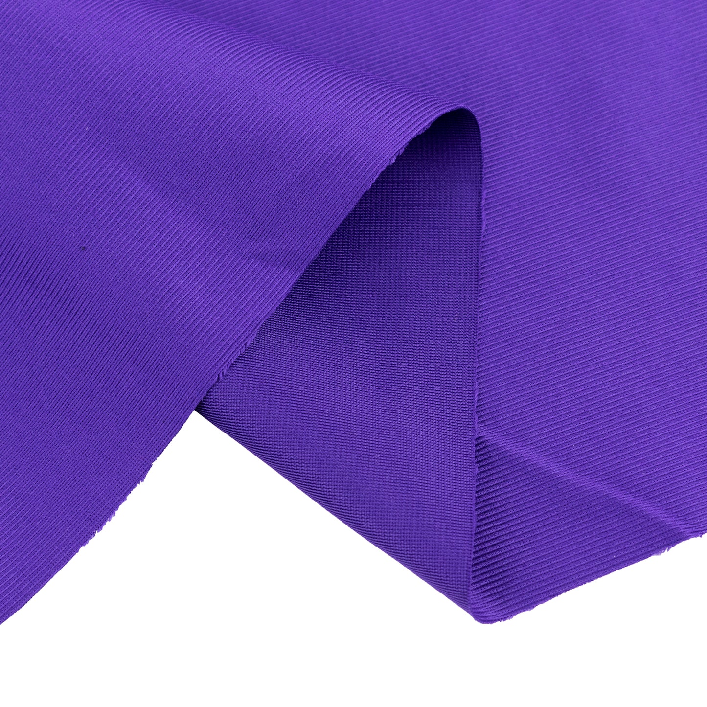 Premium Purple Scuba Polyester Fabric Roll, Wrinkle Free DIY Craft Fabric Bolt- 60"x10 Yards