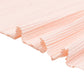 60" x 10 Yards Scuba Fabric Bolt Blush Accordion Pleated – Wrinkle-Free & Stain-Resistant Textured D