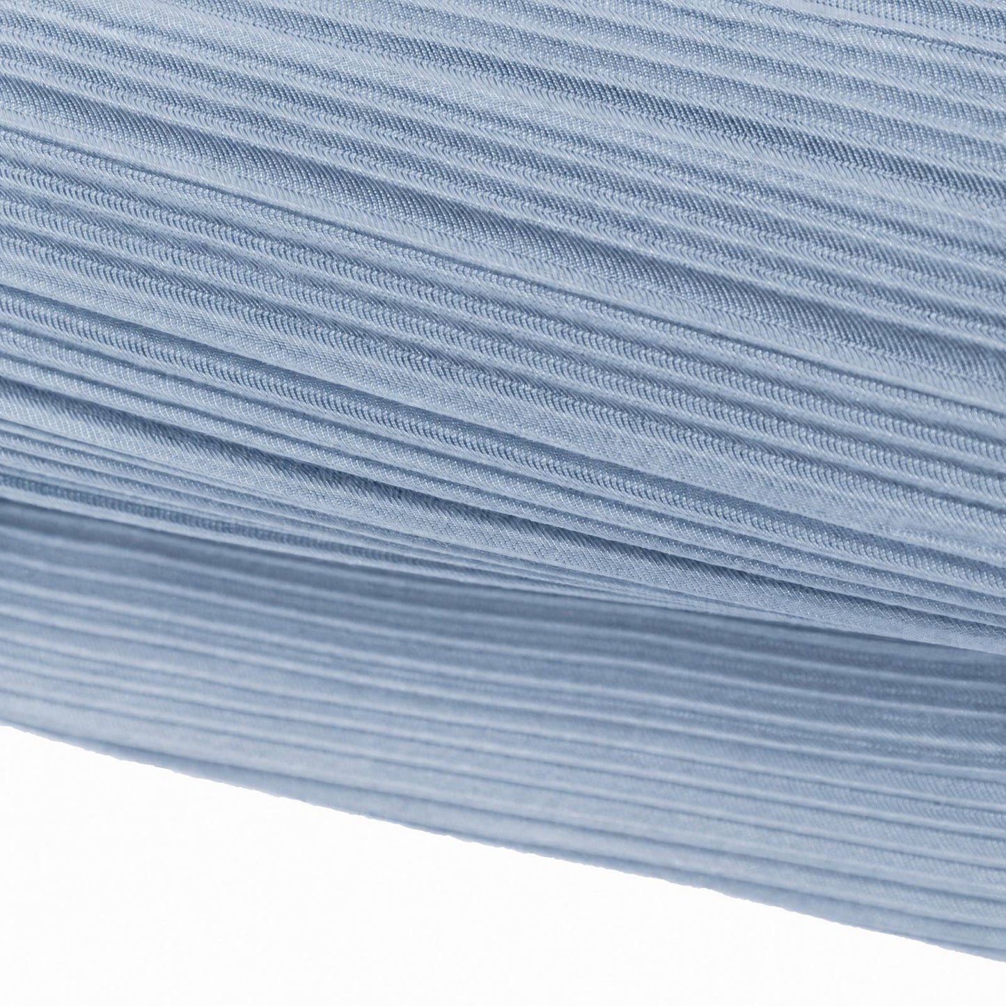 60" x 10 Yards Scuba Fabric Bolt Dusty Blue Accordion Pleated – Wrinkle-Free & Stain-Resistant Textu