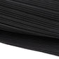 60" x 10 Yards Scuba Fabric Bolt Black Accordion Pleated – Wrinkle-Free & Stain-Resistant Textured D