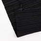 60" x 10 Yards Scuba Fabric Bolt Black Accordion Pleated – Wrinkle-Free & Stain-Resistant Textured D