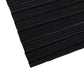 60" x 10 Yards Scuba Fabric Bolt Black Accordion Pleated – Wrinkle-Free & Stain-Resistant Textured D