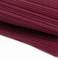 60" x 10 Yards Scuba Fabric Bolt Burgundy Accordion Pleated – Wrinkle-Free & Stain-Resistant Texture