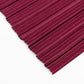60" x 10 Yards Scuba Fabric Bolt Burgundy Accordion Pleated – Wrinkle-Free & Stain-Resistant Texture