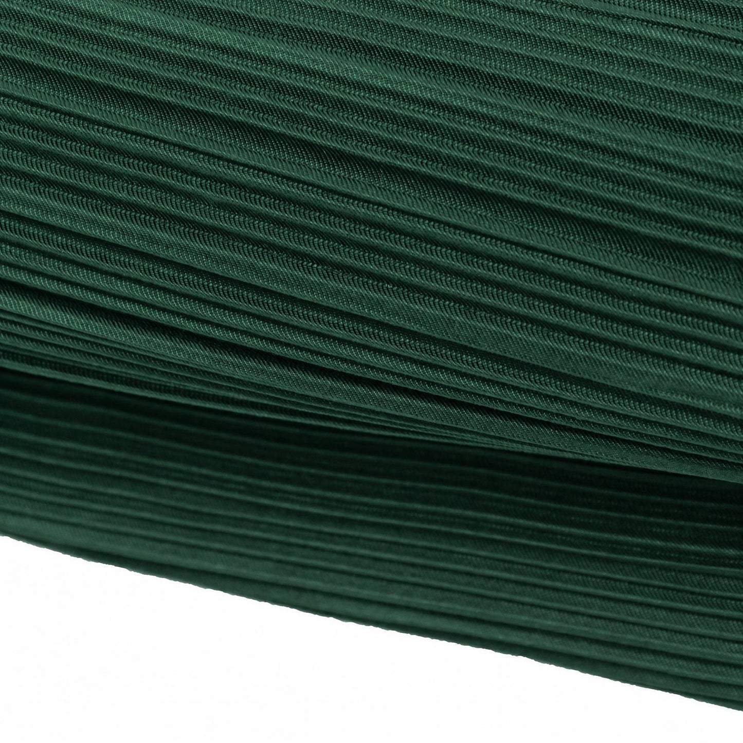 60" x 10 Yards Scuba Fabric Bolt Hunter Emerald Green Accordion Pleated – Wrinkle-Free & Stain-Resis