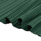 60" x 10 Yards Scuba Fabric Bolt Hunter Emerald Green Accordion Pleated – Wrinkle-Free & Stain-Resis