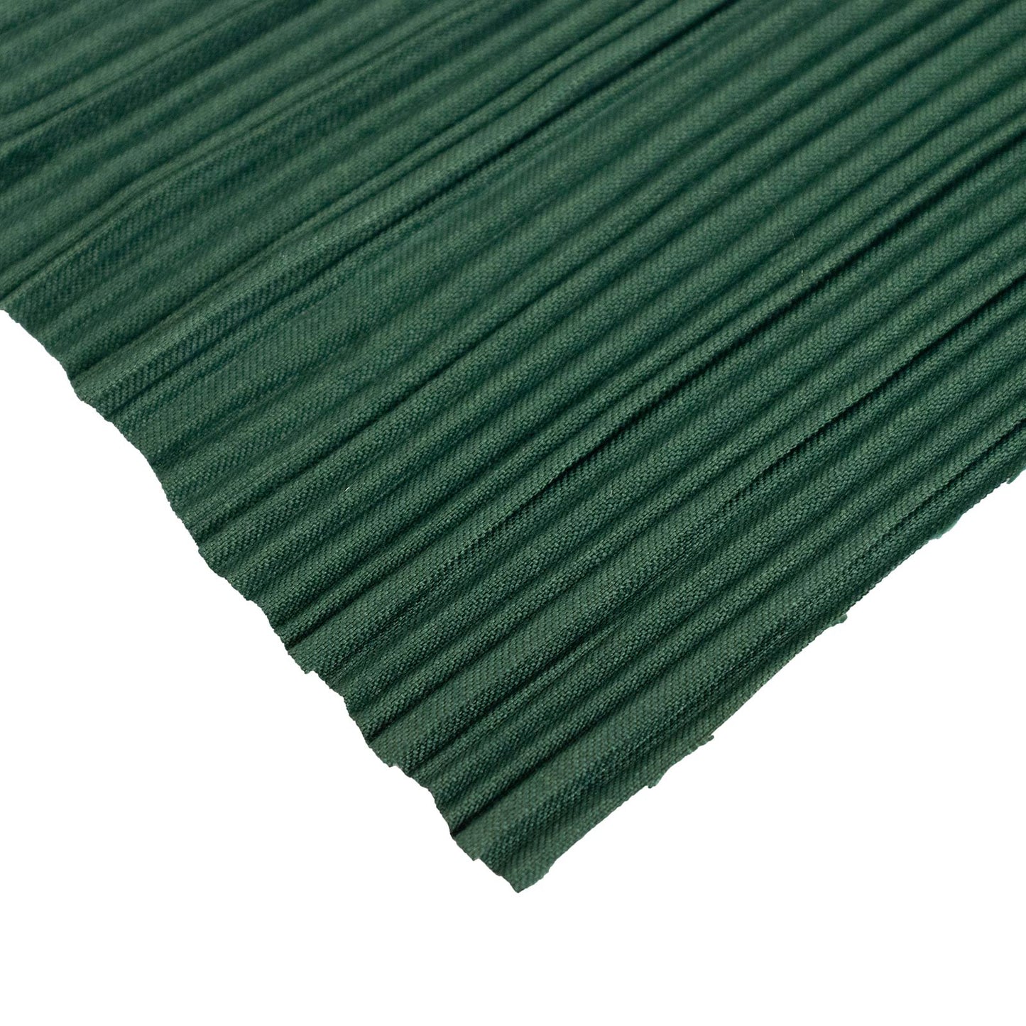 60" x 10 Yards Scuba Fabric Bolt Hunter Emerald Green Accordion Pleated – Wrinkle-Free & Stain-Resis