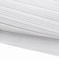 60" x 10 Yards Scuba Fabric Bolt White Accordion Pleated – Wrinkle-Free & Stain-Resistant Textured D