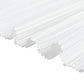 60" x 10 Yards Scuba Fabric Bolt White Accordion Pleated – Wrinkle-Free & Stain-Resistant Textured D