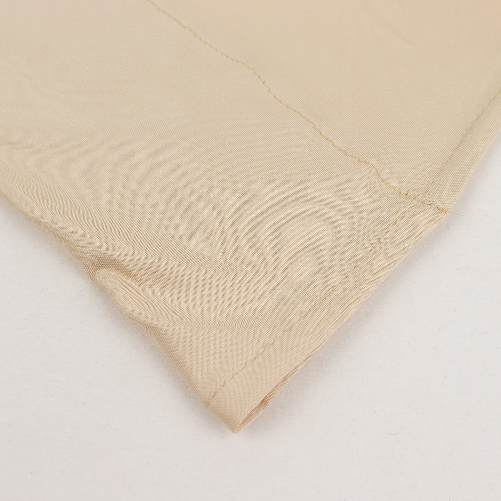 Beige 4-way stretch spandex fabric roll for DIY crafts, 60"x10 yards.
