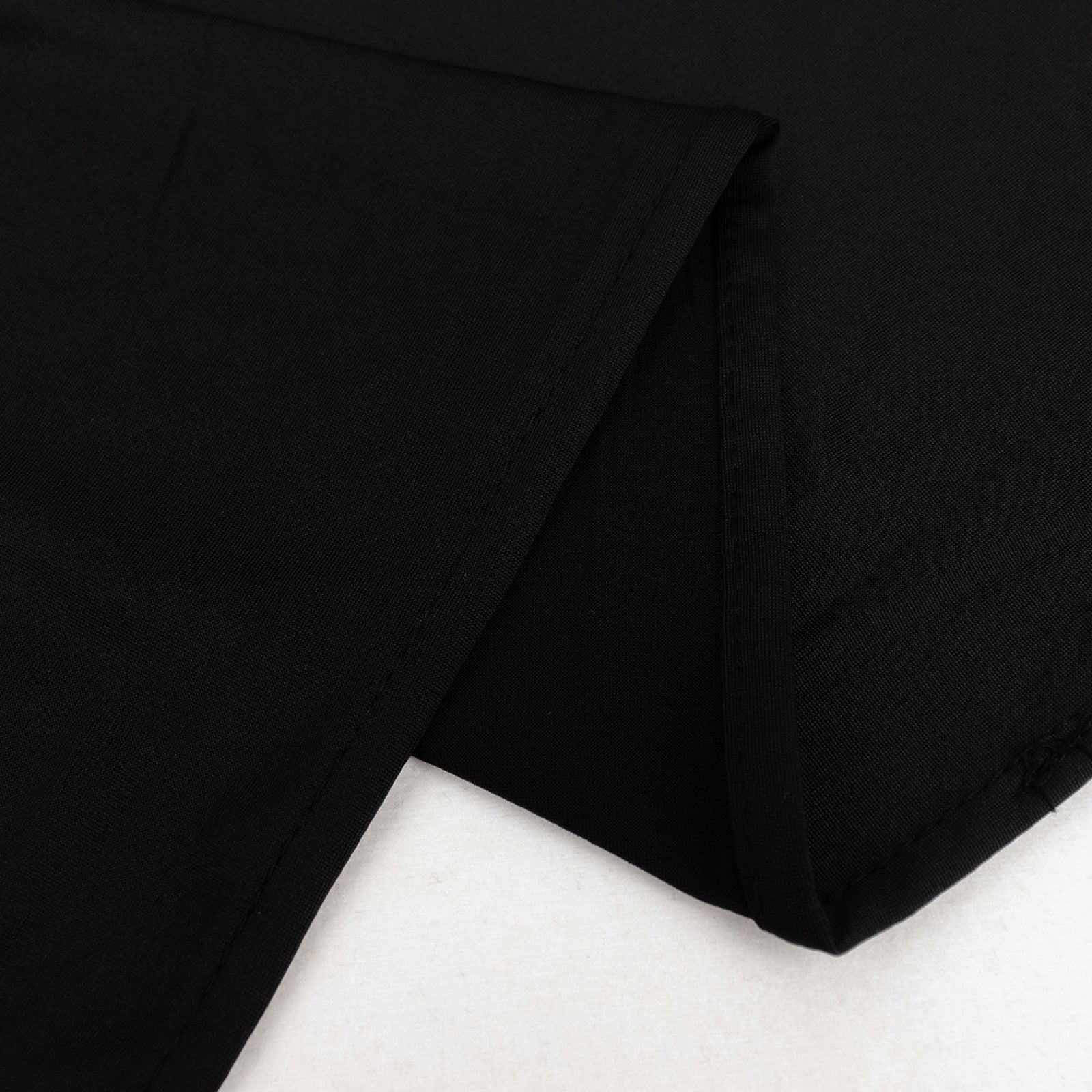 Black spandex 4-way stretch fabric roll, 60"x10 yards for DIY crafts.