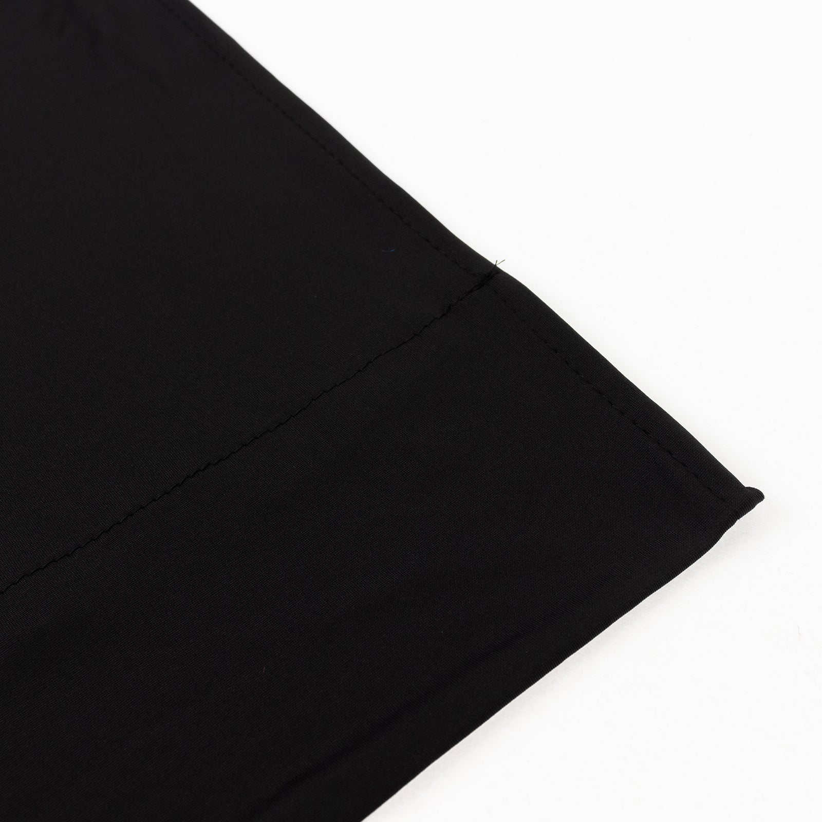 Black spandex 4-way stretch fabric roll, 60"x10 yards for DIY crafts.