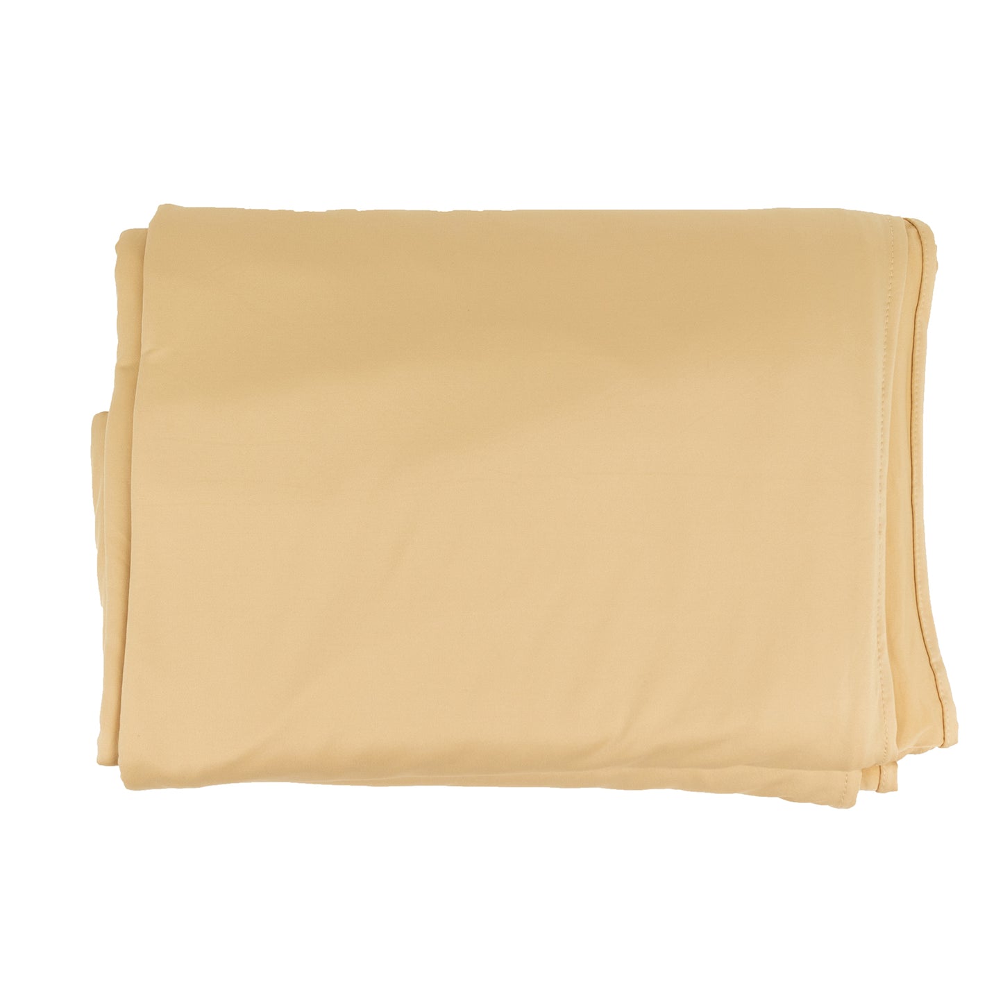 Champagne spandex 4-way stretch fabric roll, 60"x10 yards, for DIY crafts.