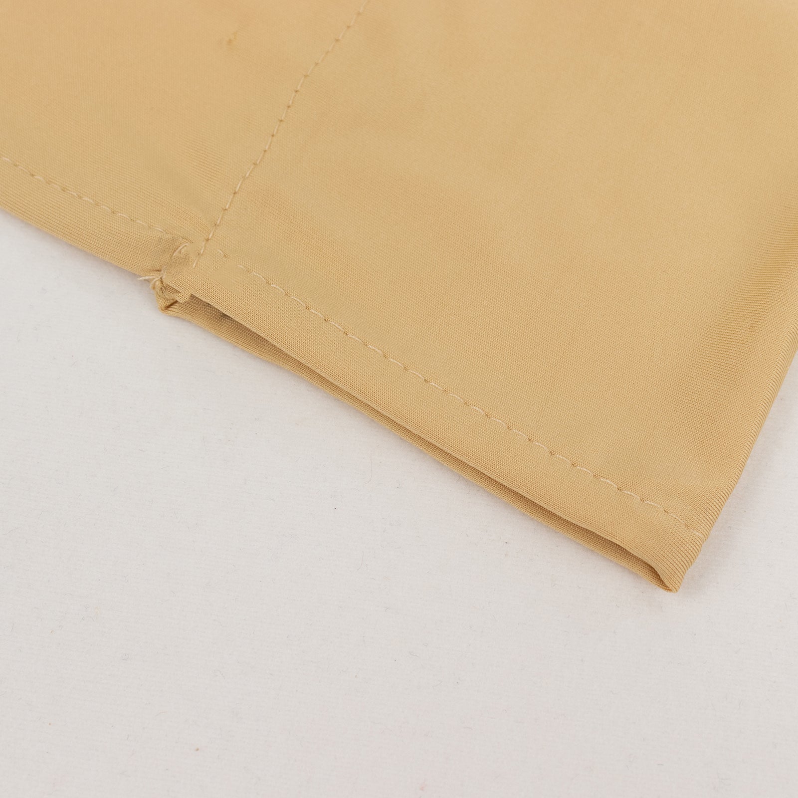 Champagne spandex 4-way stretch fabric roll, 60"x10 yards.