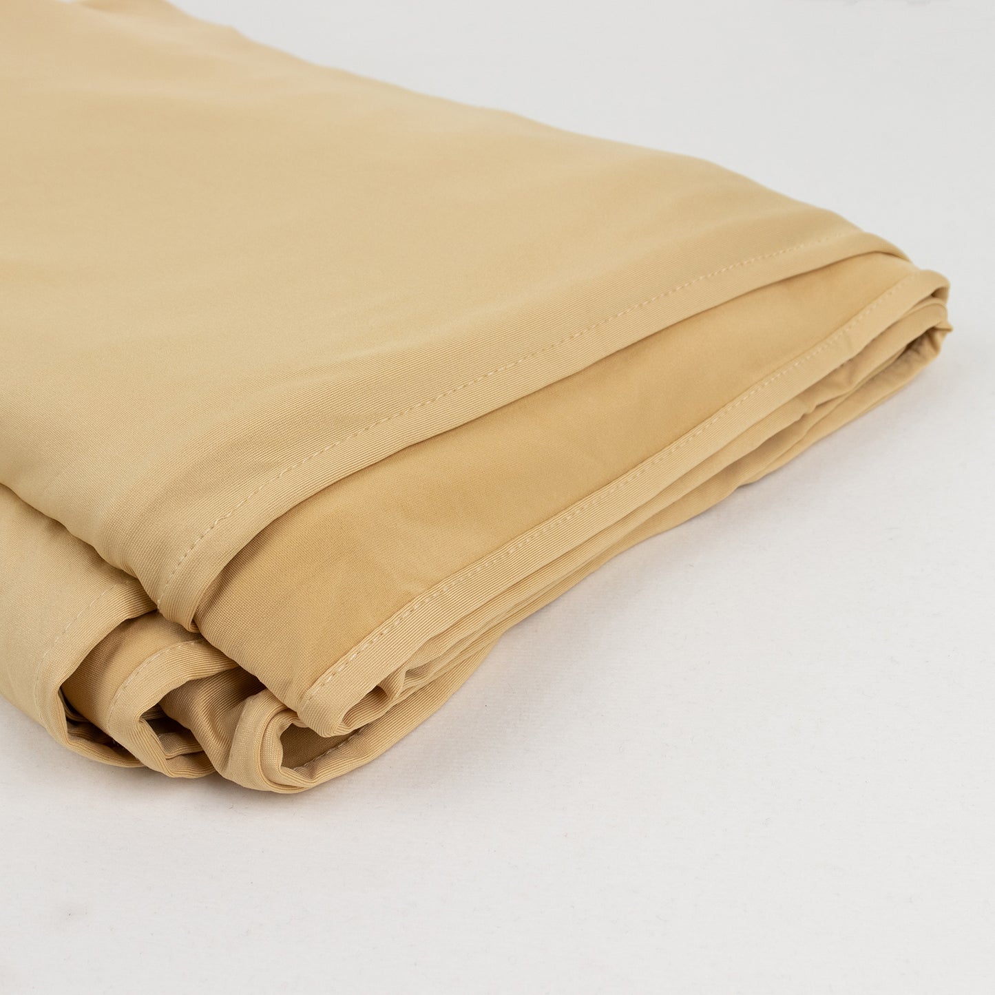 Champagne 4-way stretch spandex fabric roll, 60"x10 yards.