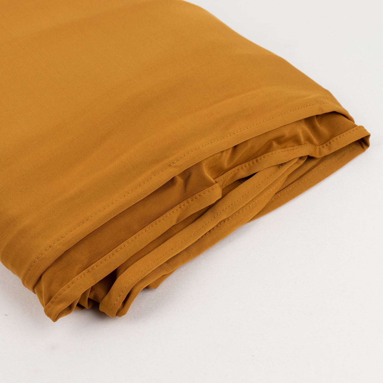 Gold spandex 4-way stretch fabric roll, DIY craft fabric bolt, 60"x10 yards.
