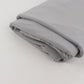 Silver spandex 4-way stretch fabric roll, 60"x10 yards, folded on a neutral background.