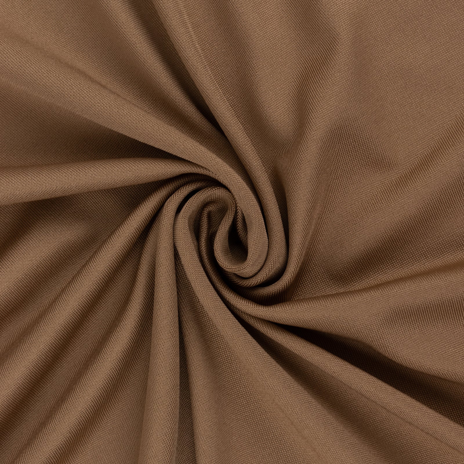 Taupe spandex 4-way stretch fabric roll, 60"x10 yards for DIY crafts.