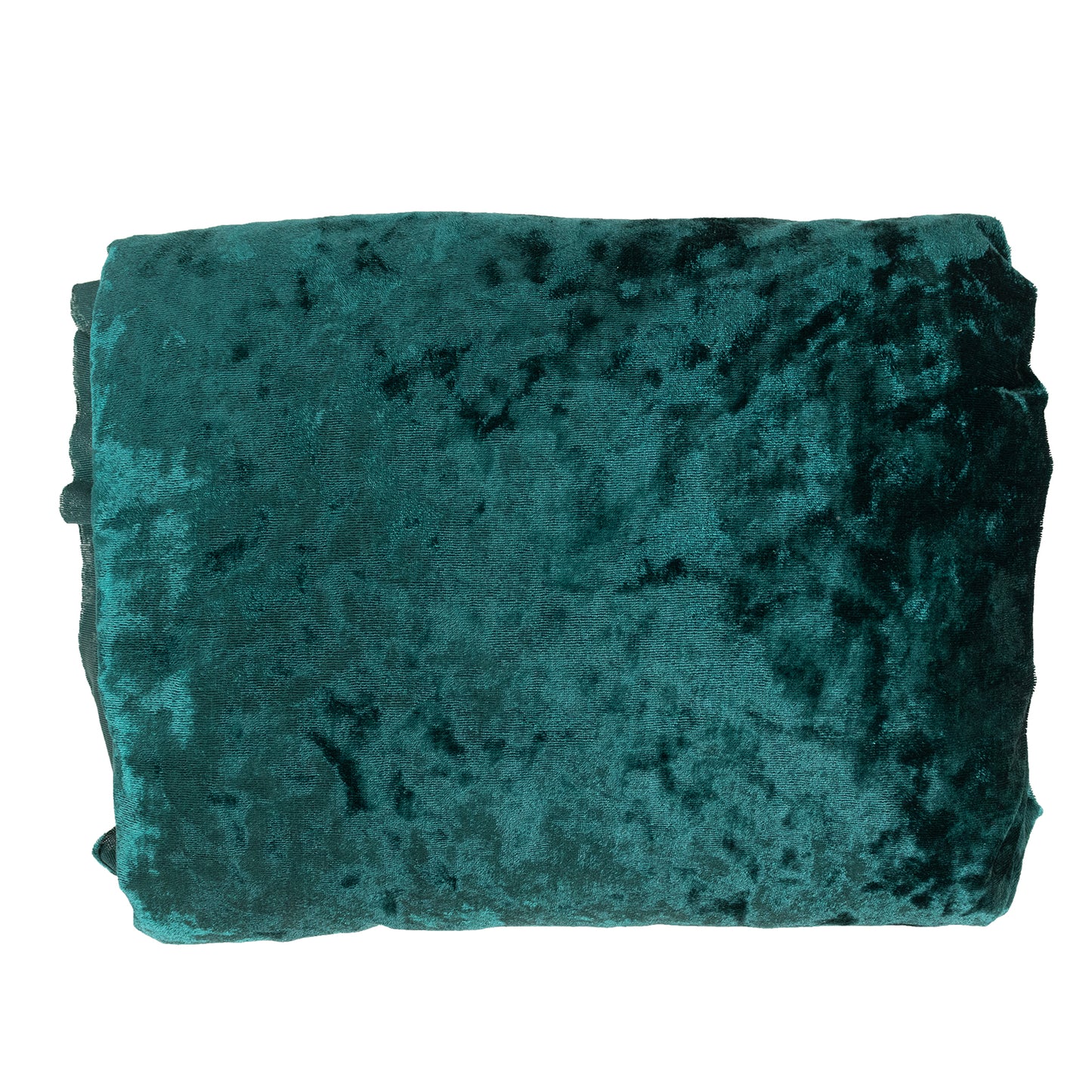 65"x5 Yards Hunter Emerald Green Crushed Velvet Fabric Bolt, DIY Craft Fabric Roll