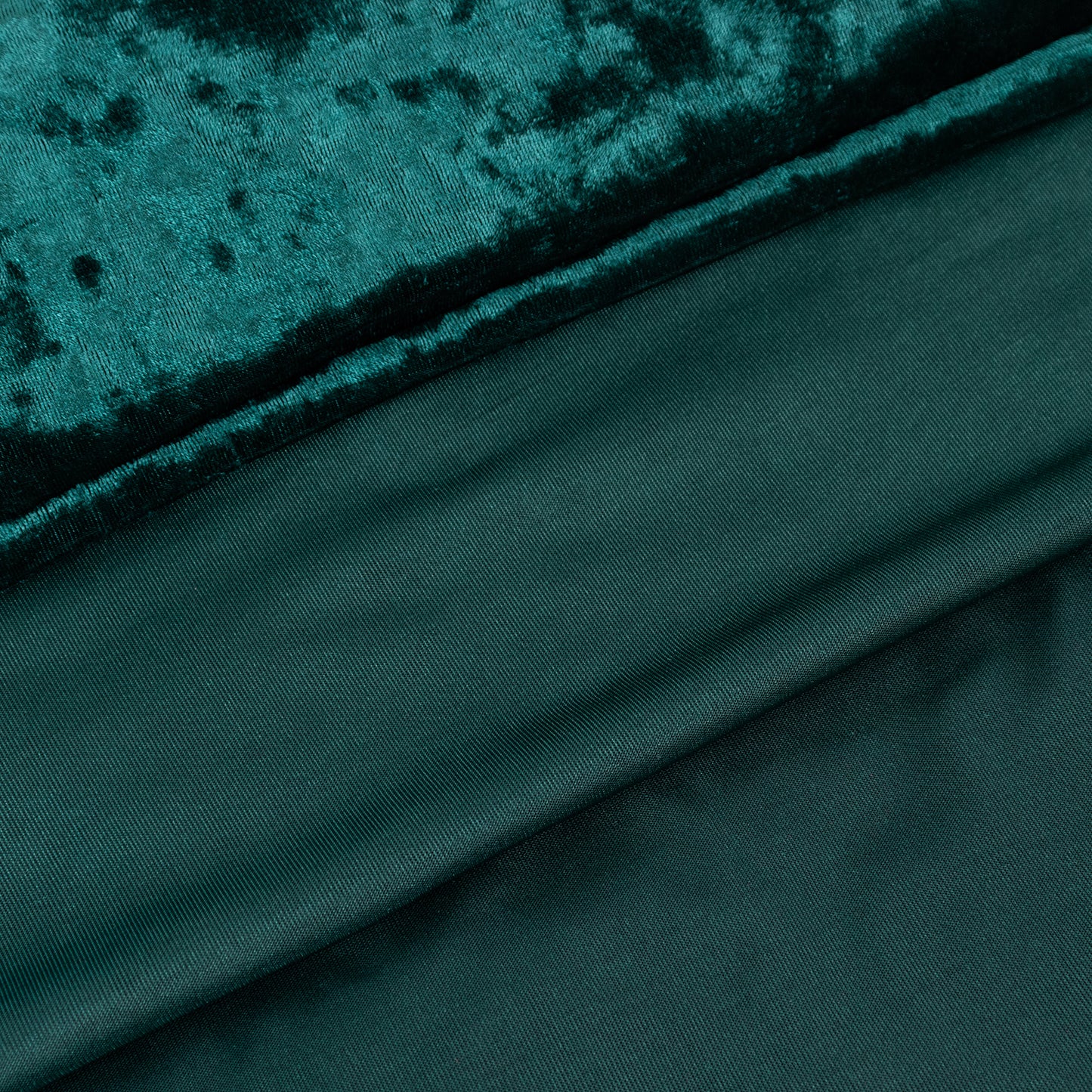 65"x5 Yards Hunter Emerald Green Crushed Velvet Fabric Bolt, DIY Craft Fabric Roll