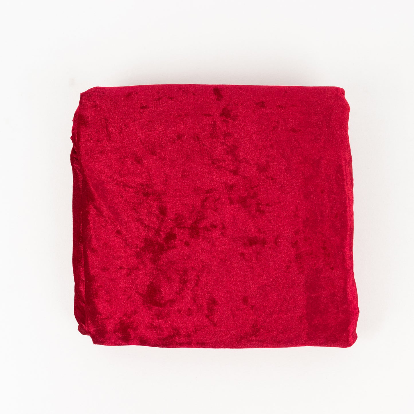 65"x5 Yards Burgundy Crushed Velvet Fabric Bolt, DIY Craft Fabric Roll