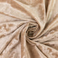 65"x5 Yards Beige Crushed Velvet Fabric Bolt, DIY Craft Fabric Roll