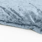 65"x5 Yards Dusty Blue Crushed Velvet Fabric Bolt, DIY Craft Fabric Roll