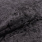 65"x5 Yards Black Crushed Velvet Fabric Bolt, DIY Craft Fabric Roll