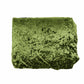 65"x5 Yards Dusty Sage Green Crushed Velvet Fabric Bolt, DIY Craft Fabric Roll