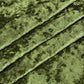 65"x5 Yards Dusty Sage Green Crushed Velvet Fabric Bolt, DIY Craft Fabric Roll
